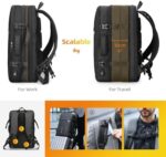 MARK RYDEN wasserdichter Reiserucksack, 40 l, Business-Rucksack mit USB-Ladegerät, geeignet für 15,6-Zoll-Laptop für Männer