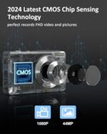 Digitalkamera 1080P FHD, 44MP, 16X Zoom