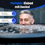 The Cold Pod - Tragbare Eisbadewanne für Kryotherapie und Erholung