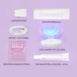 OnlySmile Zahnbleaching Set – Professionelles All-in-One Teeth Whitening Kit für sofort weisse Zähne