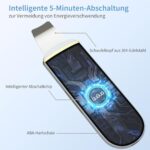 GUGUG Skin Scrubber Ultraschallgerät mit 4 Modi für Gesichtsreinigung und Mitesserentfernung