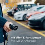 Juice Booster 2 Wallbox Set – 22kW Mobile Ladestation, Typ 2, IP67, Flexibel, inkl. Adapter