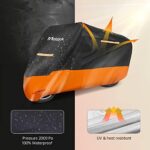 Maizjok Wasserdichte Motorradabdeckung für den Winter - Indoor und Outdoor