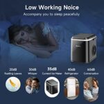 Eiswürfelmaschine 120W, 8 Eiswürfel in 6 Min, 12kg/24h, LED Display, Infrarotsensor & Selbstreinigung – Bild 9
