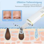 GUGUG Skin Scrubber Ultraschallgerät mit 4 Modi für Gesichtsreinigung und Mitesserentfernung