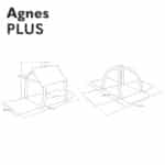 Lionelo Agnes Plus 2in1 Krabbeldecke für Babys