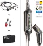 Juice Booster 2 Wallbox Set – 22kW Mobile Ladestation, Typ 2, IP67, Flexibel, inkl. Adapter