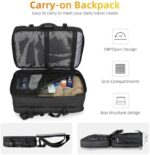 MARK RYDEN wasserdichter Reiserucksack, 40 l, Business-Rucksack mit USB-Ladegerät, geeignet für 15,6-Zoll-Laptop für Männer