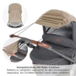 Zamboo Universal Sonnensegel - UV 50+ Schutz, verstellbar, flexibel