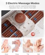 RENPHO Elektrisches Fussmassagebad mit Timer & Temperatur