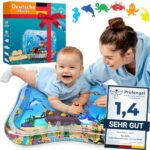 NouBaby® Grosse BPA-freie Wassermatte - Babymatte und Spielzeug ab 3 Monaten
