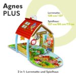 Lionelo Agnes Plus 2in1 Krabbeldecke für Babys