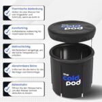 The Cold Pod - Tragbare Eisbadewanne für Kryotherapie und Erholung