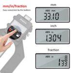 Preciva Digitaler Tiefenmesser 0-80 mm, Holzbearbeitung & Maschinenbau