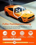 VANTRUE E1 2.7K Dashcam Mini Auto WiFi GPS, 2.5K 1440P/60FPS Dash Cam Fernbedienung Sprachsteuerung