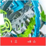 Perplexus Rebel - 3D-Kugellabyrinth mit 70 Hindernissen - Für Fingerfertige ab 6 Jahren!