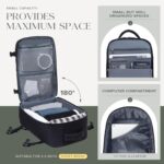 Hayayu Handgepäck Rucksack 40x20x25 - Diebstahlsicher, Laptopfach, Weekender