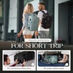 Hayayu Handgepäck Rucksack 40x20x25 - Diebstahlsicher, Laptopfach, Weekender