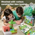 Toylogy Magnetische Bausteine - Magnetisches Spielzeug für Kinder ab 3 Jahren