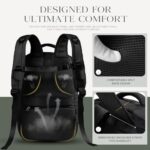 Hayayu Handgepäck Rucksack 40x20x25 - Diebstahlsicher, Laptopfach, Weekender