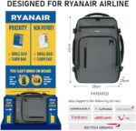 ECOHUB Ryanair Handgepäck Rucksack 40x20x25, 20L, Wasserdicht, Recycelt