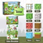 Toylogy Magnetische Bausteine - Magnetisches Spielzeug für Kinder ab 3 Jahren