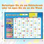 Kinder Belohnungstafel - Lernen, Verantwortung & Sauberkeitstraining
