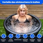 The Cold Pod - Tragbare Eisbadewanne für Kryotherapie und Erholung
