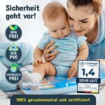 NouBaby® Grosse BPA-freie Wassermatte - Babymatte und Spielzeug ab 3 Monaten
