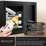 KESSER® Tresor Möbeltresor mit Doppelbartschloss, inkl. Schlüssel & Befestigungsschrauben