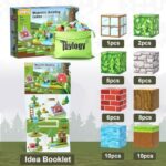 Toylogy Magnetische Bausteine - Magnetisches Spielzeug für Kinder ab 3 Jahren