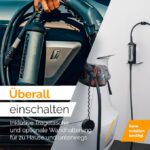 Juice Booster 2 Wallbox Set – 22kW Mobile Ladestation, Typ 2, IP67, Flexibel, inkl. Adapter