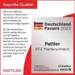 PATTLER® Auto Marderschreck mit 12V Anschluss & Ultraschall - Effektiver Marderschutz