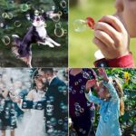 Joyibay Seifenblasen Set - 15-teiliger Bubble-Zauberstab für Kindergeburtstage und Partys