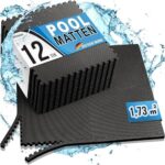 12 pool matten bonsport Pool Unterlegmatte - Bodenschutz für Pool/Planschbecken