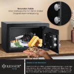 KESSER® Tresor Möbeltresor mit Doppelbartschloss, inkl. Schlüssel & Befestigungsschrauben