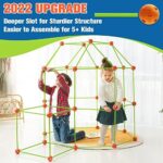 Tiny Land DIY-Bauspielzeug - 130-teiliges Set für Kinderhöhlen