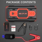 NEXPOW 2500A Powerbank - Portable Auto Batterie Booster mit intelligentem Starthilfekabel