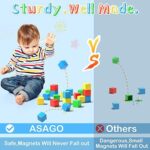 Asago Magnetische Bauklötze Würfel - 3D Magnete Puzzle