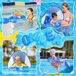 LAYCOL Schwimmring Baby - UPF50+ Sonnendach & Spielzeug , 6-36 Monate