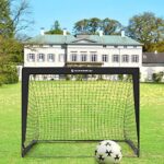 SONGMICS Pop-up Fussballtor Kinder, 2er Set