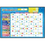 Kinder Belohnungstafel: Lernen, Verantwortung & Sauberkeitstraining! 80+ Magnet-Aufgaben, 300 Sterne