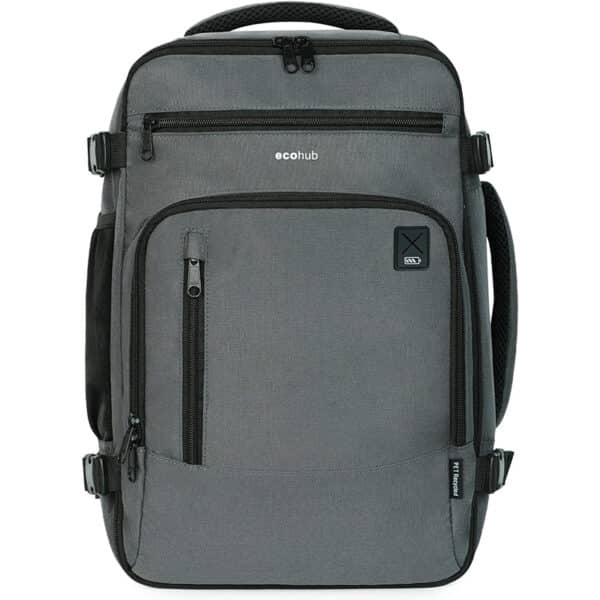 ECOHUB Rucksack 40x20x25 für Ryanair Flugzeug Reiserucksack Handgepäck Gepäck Laptop Daypacks PET-Recycelte Umweltfreundliche Backpack Wasserdichter Unter Sitzplatz 20L Damen Klein,Patentiert