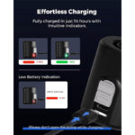 Flextailgear Tiny Pump 2X – Kompakte USB-Luftpumpe, 1300mAh Akku, Aufblasen & Absaugen für Luftmatratzen, Schwimmringe, Vakuumbeutel