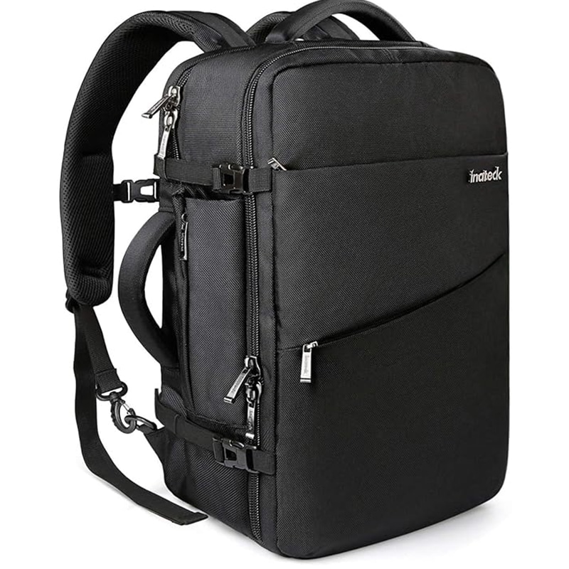 Inateck 40L Supergroßer Handgepäck Reiserucksack Laptop Rucksack für 15,6-17 Zoll Notebooks
