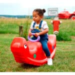 BIG-Sammy-Rocker - Kinderwippe für 1 bis 3 Personen, mit süßen Rückenschuppen und stabilen Griffen, belastbar bis zu 50 kg