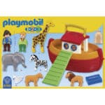 PLAYMOBIL 1.2.3 6765 Meine Mitnehm-Arche-Noah, mit 12 Tieren, Zugangsplanke und Tragegriff,