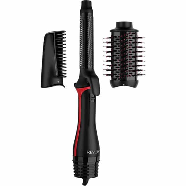REVLON One-Step Haartrockner & Multi-Styler – 3-in-1-Tool (Abnehmbarer Kopf, Lockenstab, Haartrockner, Styler)