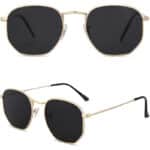SOJOS Polygon Sonnenbrille Unisex Polarisiert & Verspiegelt