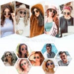 SOJOS Polygon Sonnenbrille Unisex Polarisiert & Verspiegelt